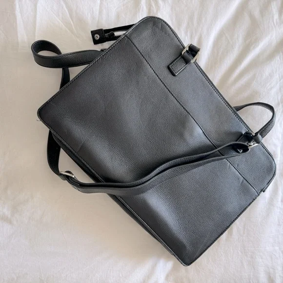 LAPTOP / work bag - GENUINE LEATHER - Picture 2 of 11